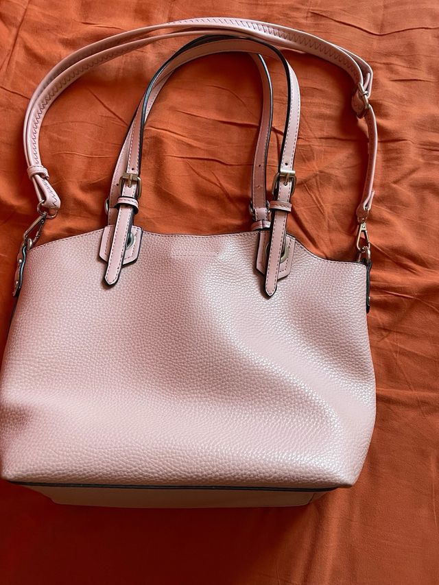 Borsa in pelle rosa ottime condizioni