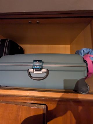 Maleta Samsonite teal
80x54x26