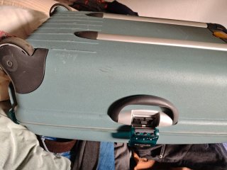 Maleta Samsonite teal 80x54x26