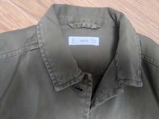 Cazadora Zara niña verde militar 7 años 122