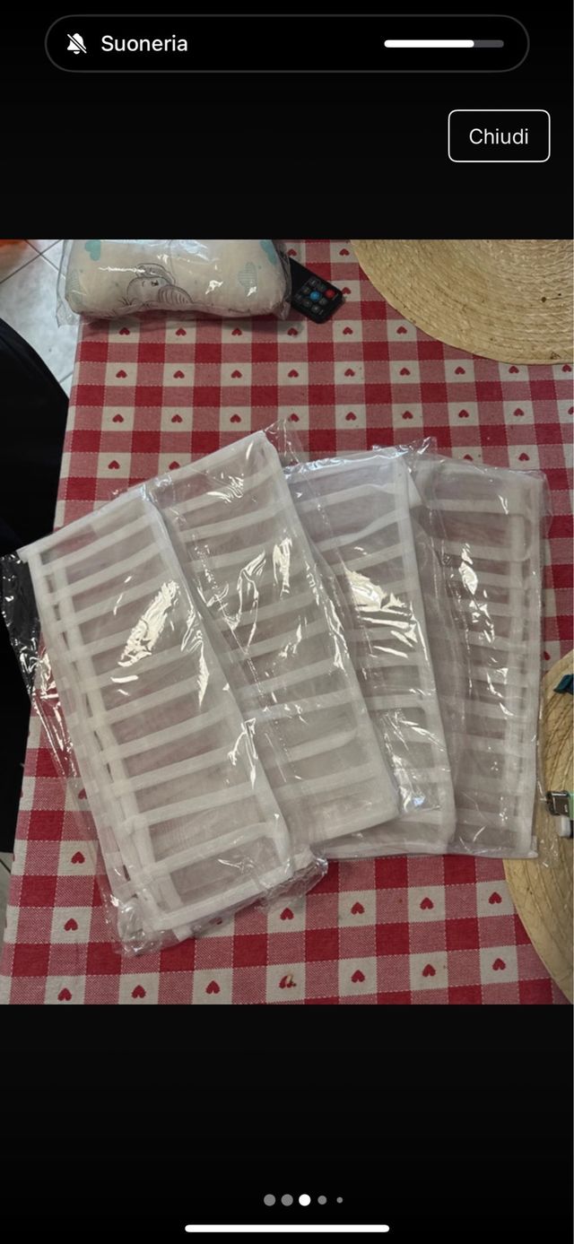 Organizzatori cassetti x biancheria