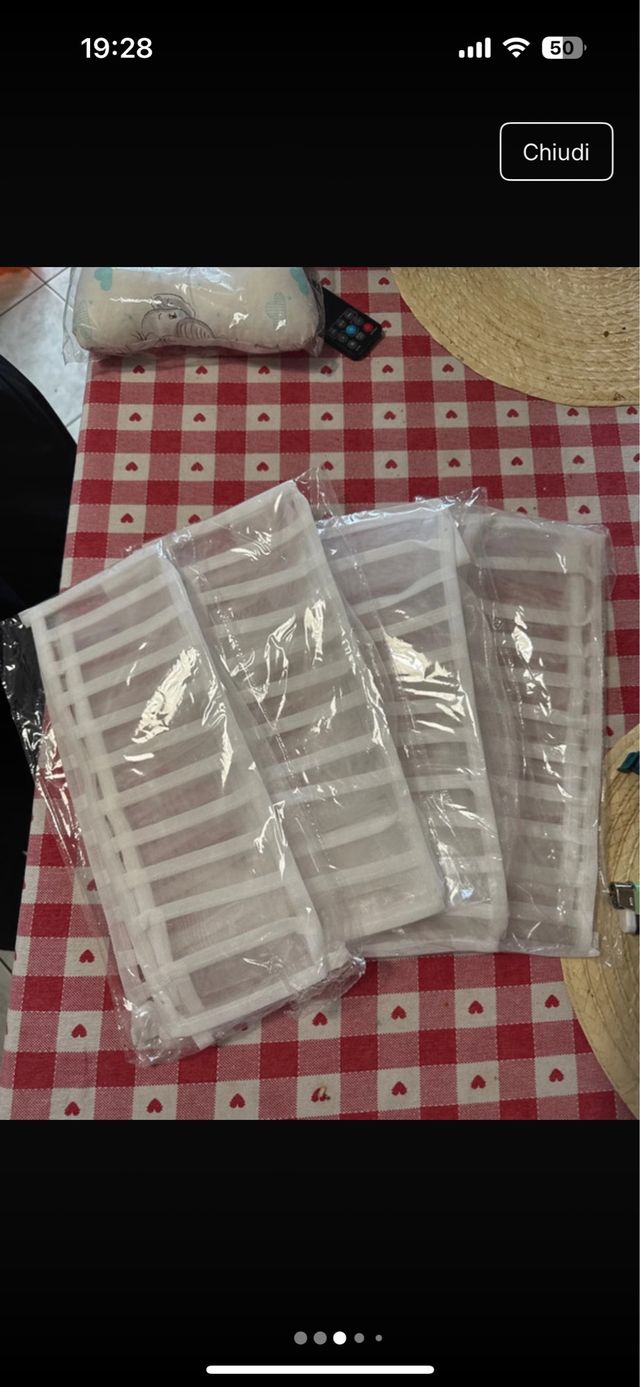 Organizzatori cassetti x biancheria