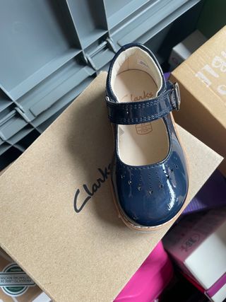 Zapatos Clarks Crown Jump T - niña
