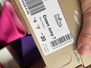 Zapatos Clarks Crown Jump T - niña
