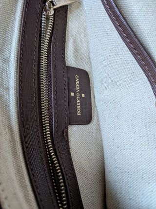 Bolso Roberto Verino marrón