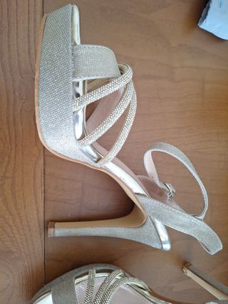 Sandalias Fiesta Doradas