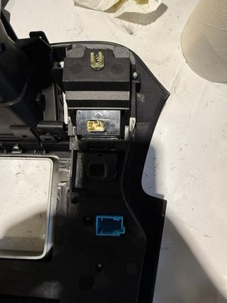 Panel radio Citroen: frontal