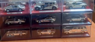 Coches plata 1:43 - 47 piezas