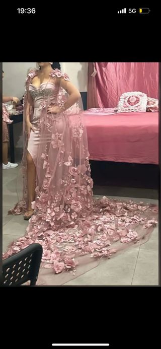 Vestido Blanco y Plata ✨