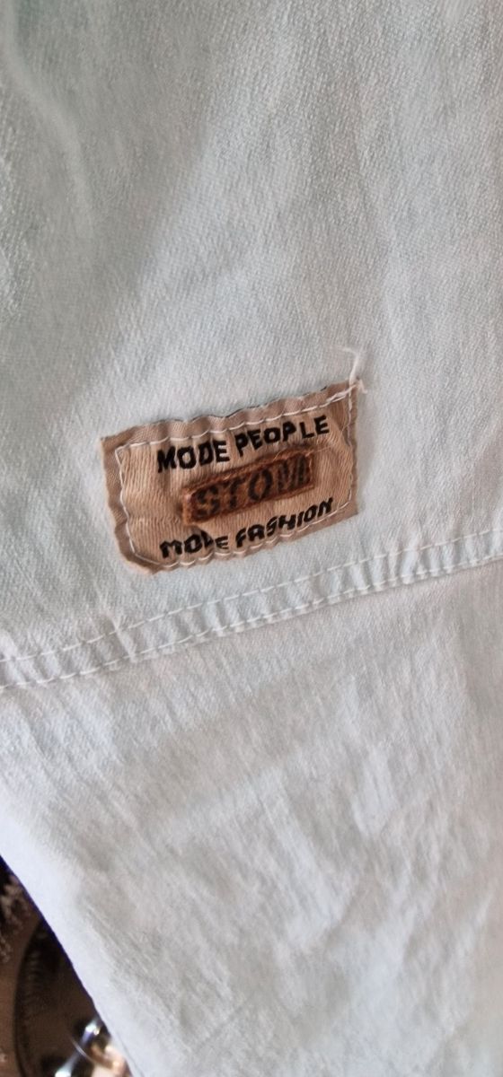 Pantalones turquesa elásticos