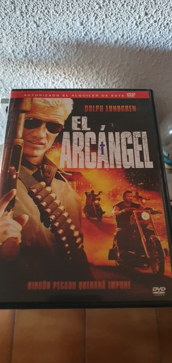 DVD El Arcángel - Dolph Lundgren