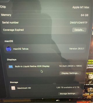 MacBook Pro M1 Max