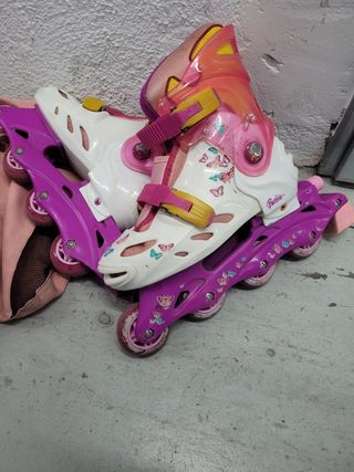 Patines Barbie niña