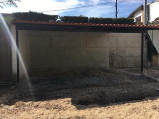 Cubierta tejado: 7 paneles sándwich 1x6 m