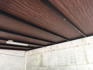 Cubierta tejado: 7 paneles sándwich 1x6 m