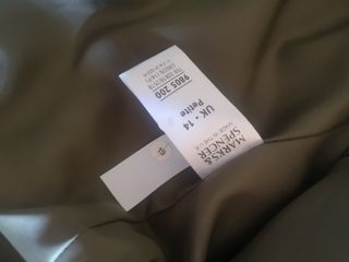 Traje chaqueta falda verde oliva