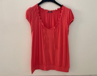 Camiseta Grain de Malice roja T.36-38