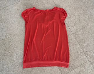 Camiseta Grain de Malice roja T.36-38