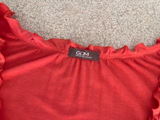 Camiseta Grain de Malice roja T.36-38