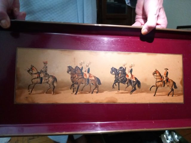 Bandeja de lato n antigua no negociable