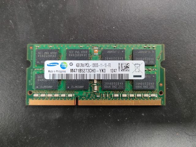 Memoria 4GB RAM SAMSUNG DDR3 1600MHz