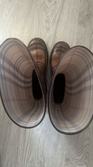 Botas Burberry lluvia Marrón