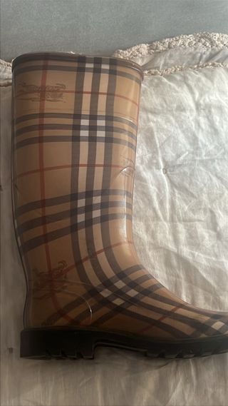 Botas Burberry lluvia Marrón