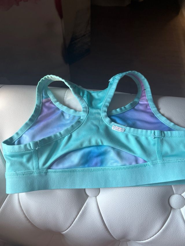 Sujetador deportivo Nike niña - turquesa