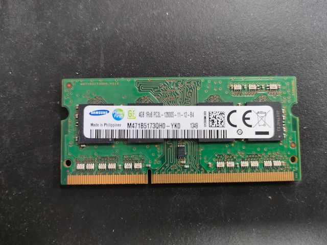 Memoria RAM SAMSUNG DDR3 4GB 1600MHz