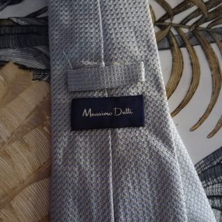 Corbata gris Massimo Dutti