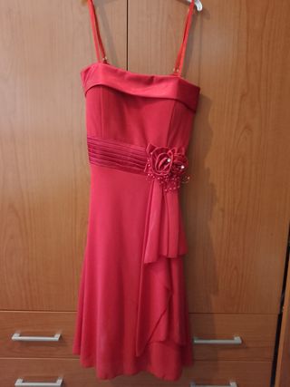 Vestido rojo fiesta