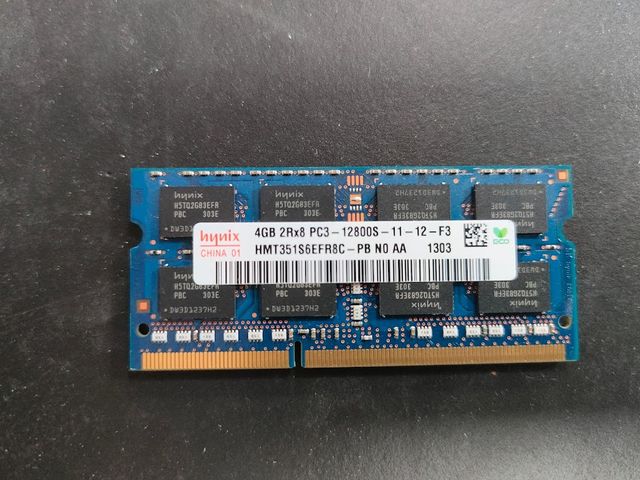 Memoria RAM HYNIX 4GB DDR3 1600MHz