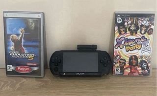 PSP Street negra + juegos