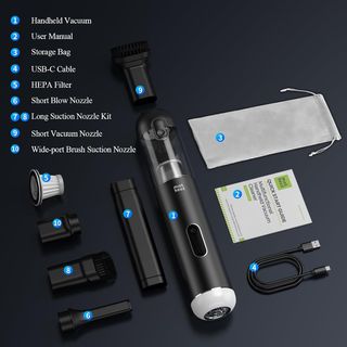 PRECINTADA: Aspiradora Inhalámbrica 20000PA