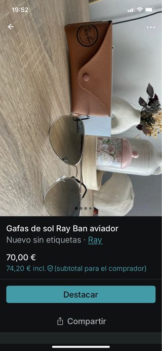 Ray-Ban Aviator: Gafas de sol,