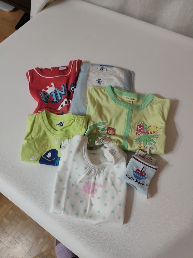 Ropa bebé recién nacido 7 piezas