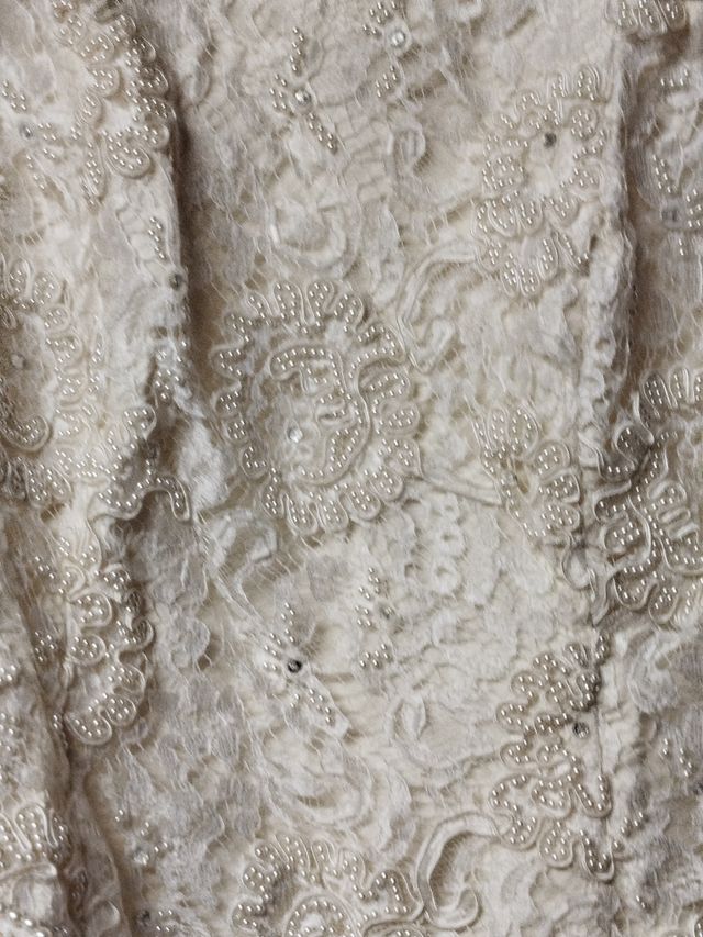 Abito sposa seta avorio vintage