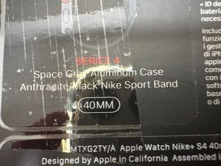 Apple Watch Nike - Caja vacía