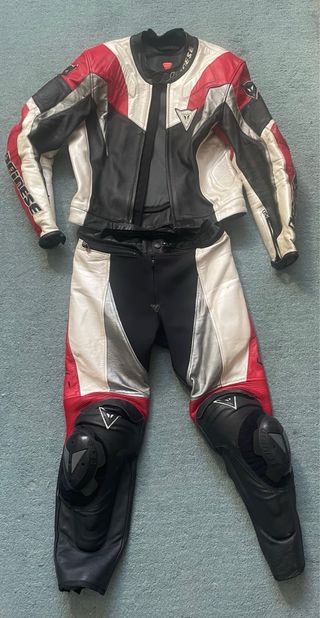 Traje moto Dainese cuero