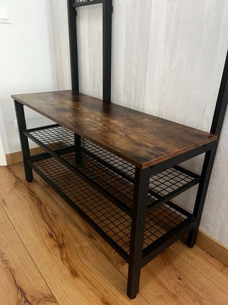 Banco Perchero zapatero para el recibidor