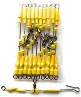 100 Enganches rápidos 1,2mm+ 10 Urfes 1mm, Pesca