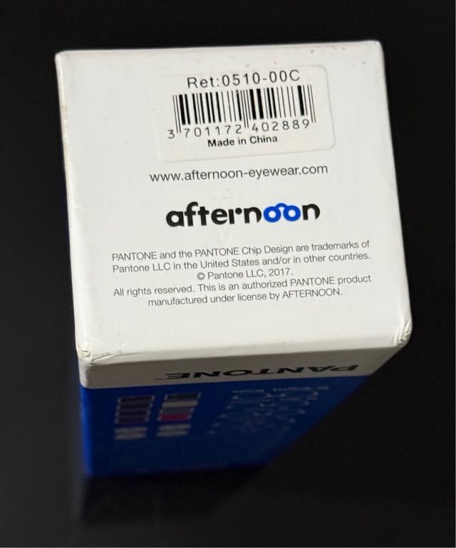 Gafas sol Pantone azules