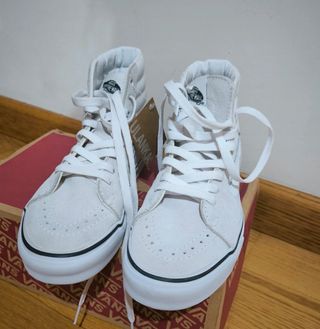 Vans Sk8-Hi blancas - nuevas