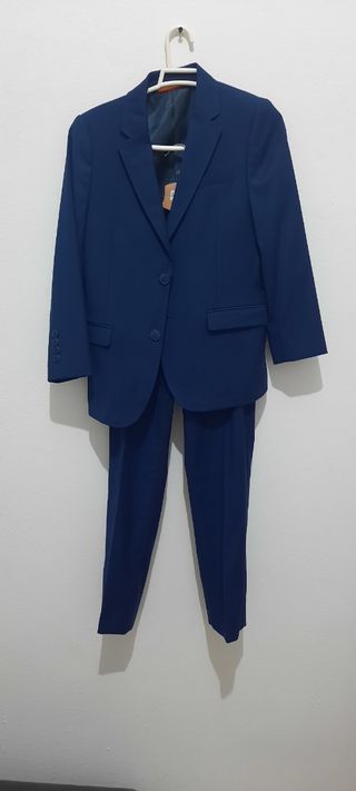 Traje niño azul - 2 piezas