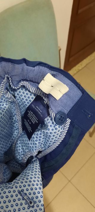Traje niño azul - 2 piezas