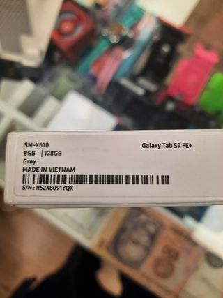 Samsung Galaxy Tab S9 FE+ Gris - 8GB/128GB