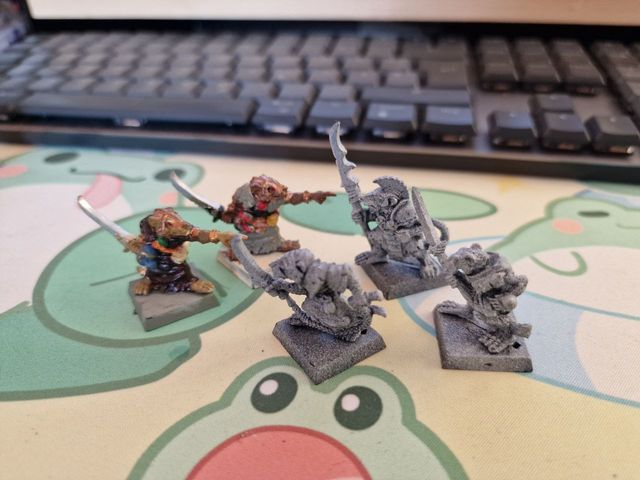 Skavens Warhammer Quest (Plomo)