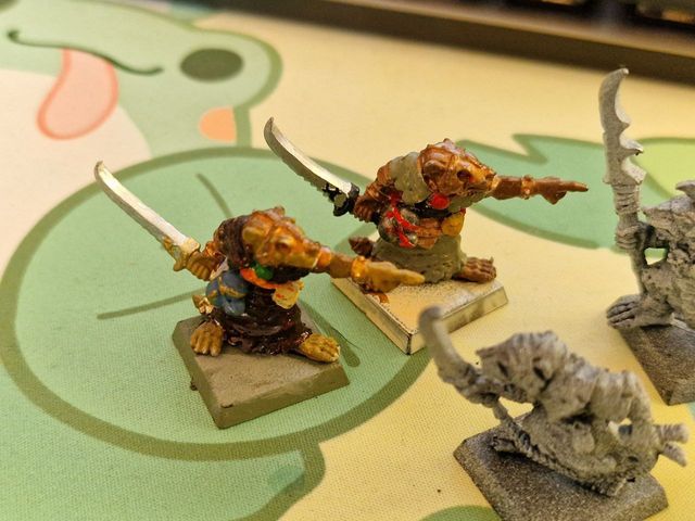 Skavens Warhammer Quest (Plomo)