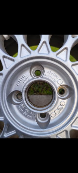 Llantas BBS R 15" 4x100
