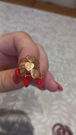 Anillos gold filled